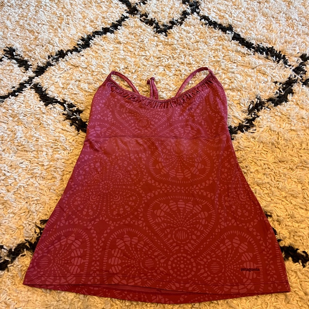 Patagonia Purple Patterned Camisole